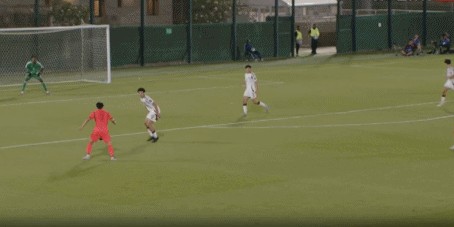 开云全站-半场：U17国少1-0卡塔尔U17，何思凡精彩兜射破门