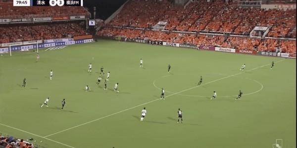 日职联战报：北川航也破门难救主，清水心跳1-3横滨水手